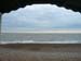 Beach hut October 2008 high tide